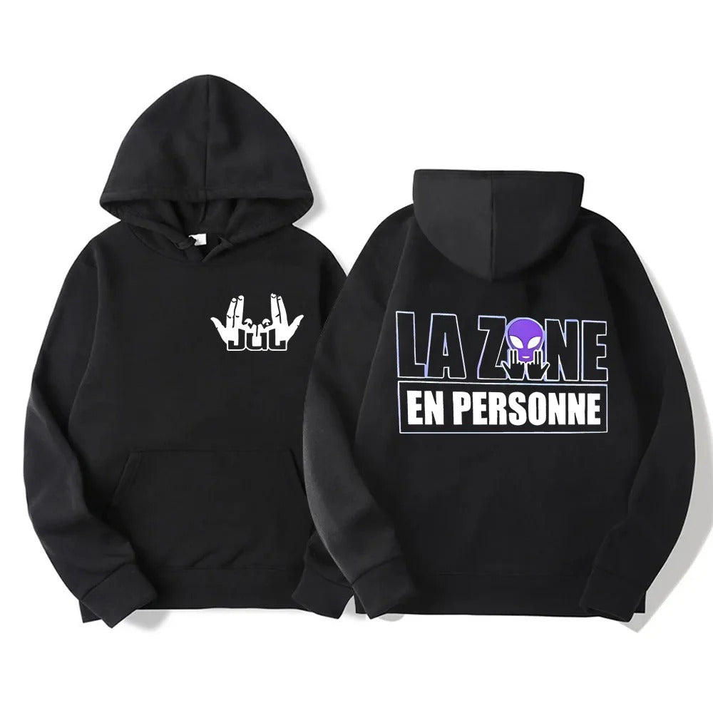 Sweat à capuche JuL - La Zone en Personne