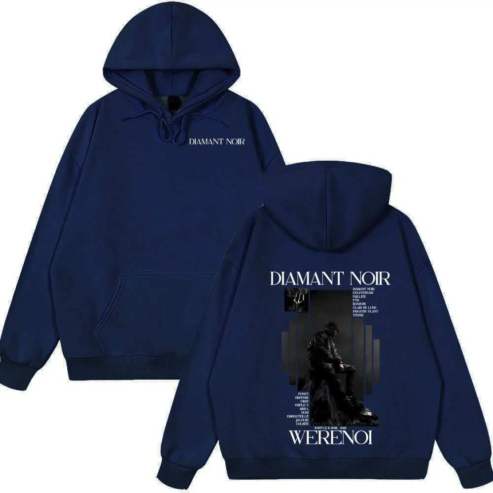 Sweat à capuche WERENOI - Diamant Noir