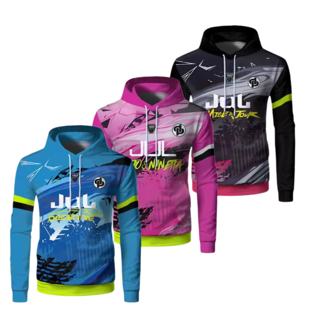 Sweat à capuche streetwear JuL