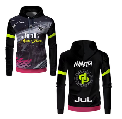 Sweat à capuche streetwear JuL