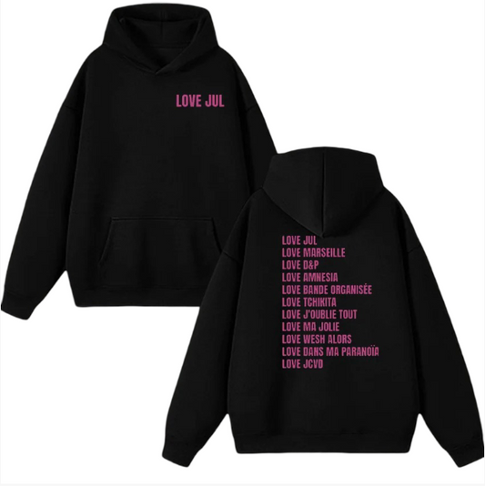 Sweat à capuche JuL - LOVE JuL