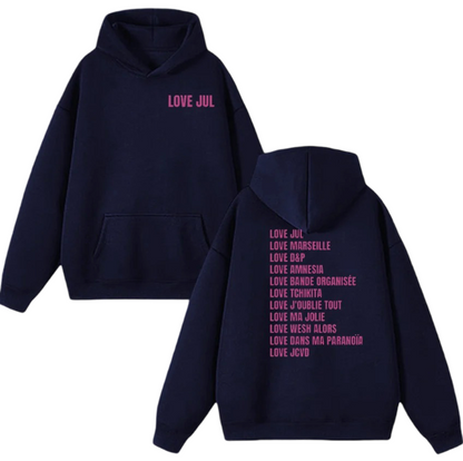 Sweat à capuche JuL - LOVE JuL