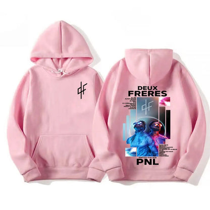 Sweat à capuche PNL - Deux Fréres