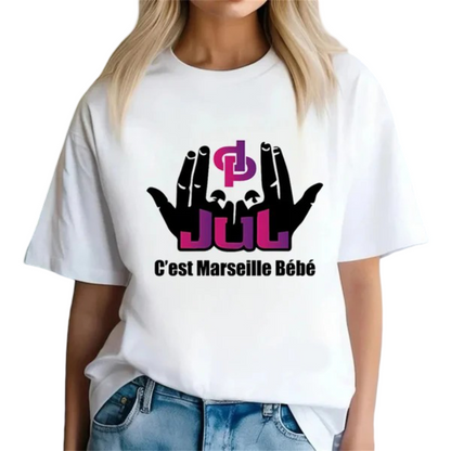 T-shirt JuL C'est Marseille bébé
